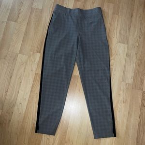 Like New Athleta Brooklyn Houndstooth plaid Ankle jogger Pant 4